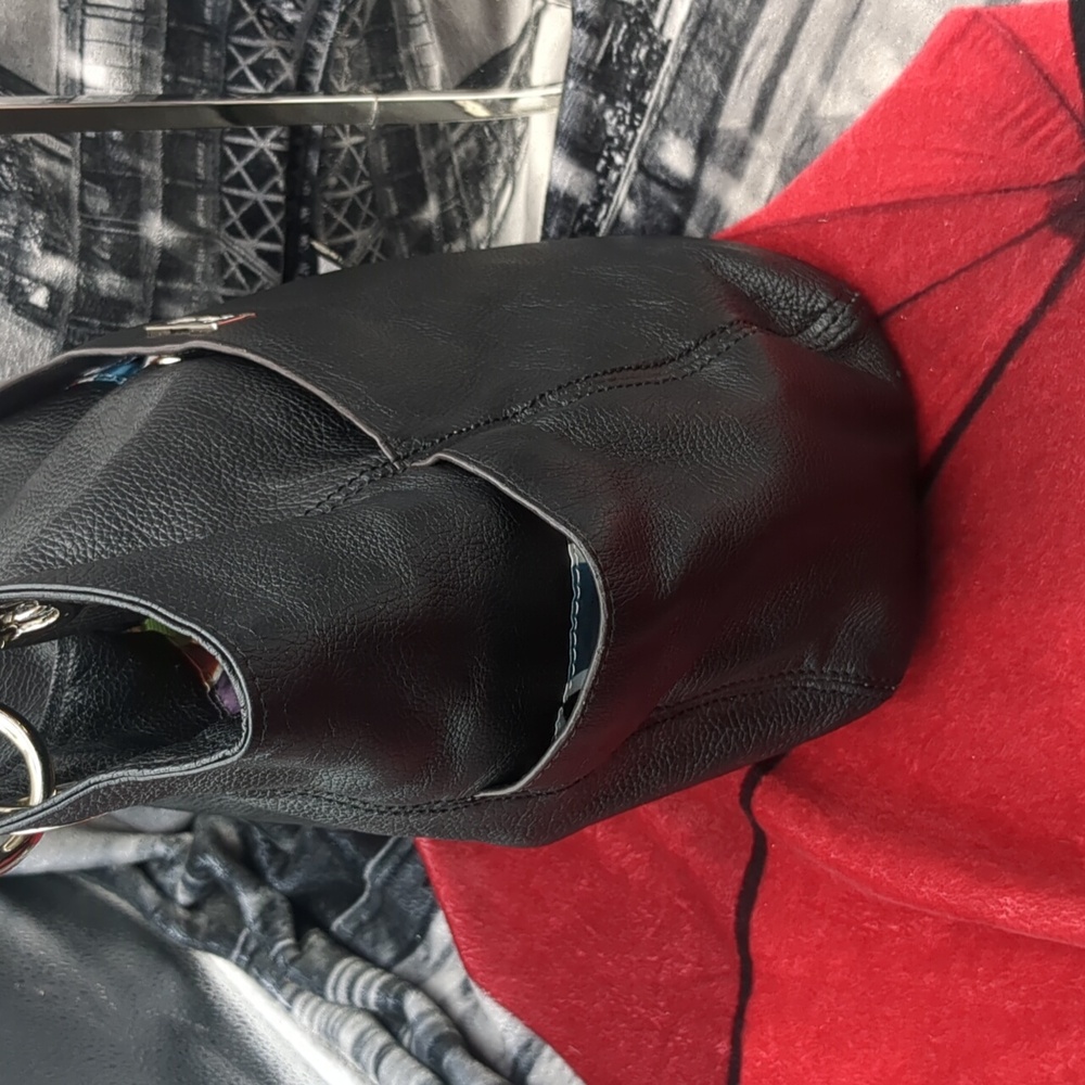 Grace Adele Black Leather Bag - image 5